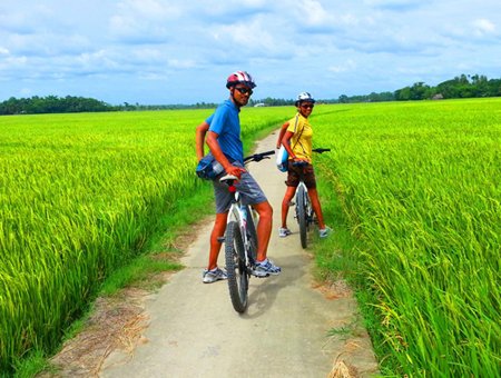 Cycling Mekong Delta